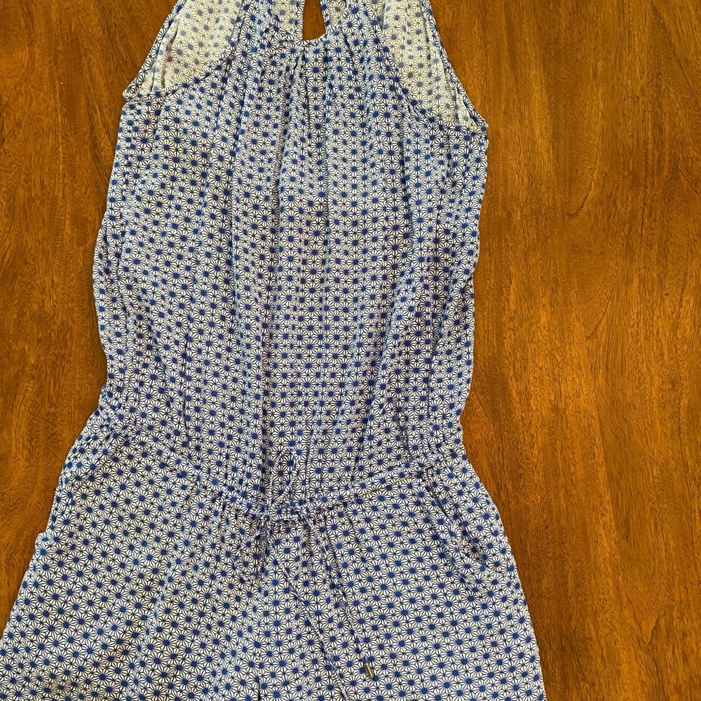 GAP Blue and White Patterned Women's Shorts